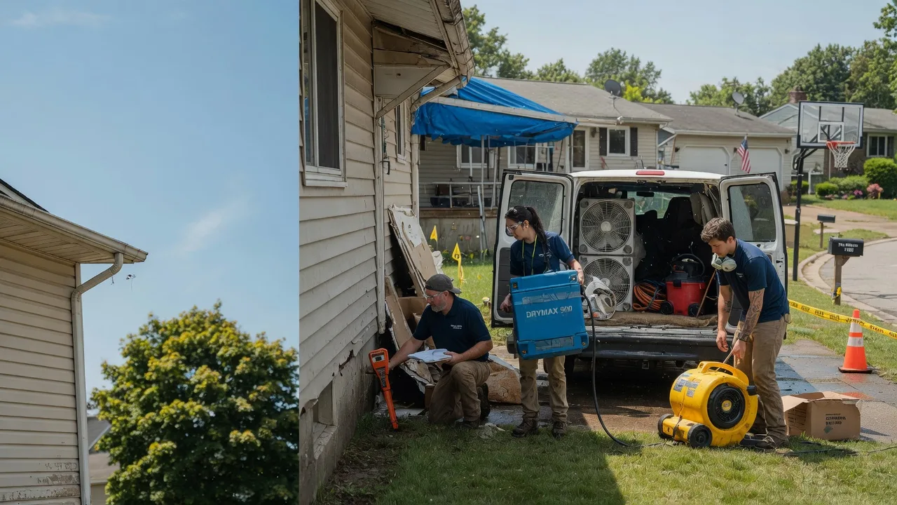 Ceiling Leak Cleanup in Toddville, IA near me